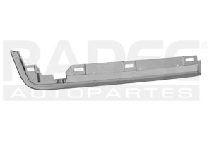 011-2321-11 MOLDURA FARO NS TSURU II 90-91 CROMADA L4 4 CILINDROS 1.6L 2/4/5 PUERTAS IZQ