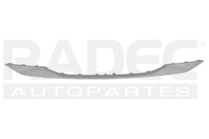 011-2417-04 MOLDURA FASCIA DELANTERA PG 2008 21-23 PLATA ALLURE/GT LINE/GT/ACTIVE/PURETECH L4 4 CILINDROS 1.2/1.6 L 5 PUERTAS CENTRAL