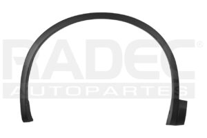 011-2611-05 MOLDURA ARCO DELANTERA RN KOLEOS 17-20 CORRUGADA ICONIC/BOSE/MINUIT/INTENS L4 4 CILINDOR 2.5L 5 PUERTAS IZQ