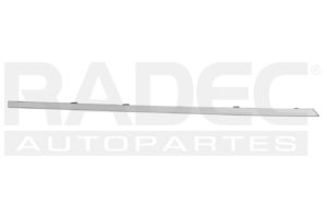 011-2611-20 MOLDURA PUERTA SUPERIOR RN KOLEOS 17-20 CROMADA ICONIC/BOSE/MINUIT/INTENS L4 4 CILINDOR 2.5L 5 PUERTAS DER