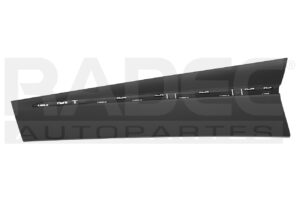 011-2617-11 MOLDURA PUERTA DELANTERA RN CAPTUR 18-22 S/MOLDURA CROMADA INTENS/ICONIC L4 4 CILINDROS 2.0L 5 PUERTAS IZQ