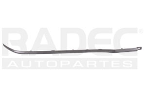 011-2910-02 MOLDURA FASCIA DELANTERA SZ VITARA 19-21 GRIS GLS/GLX/BOOSTERJET L4 4CILINDROS 1.4/1.6L 5 PUERTAS DER