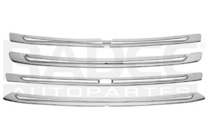 011-2913-00 MOLDURA FASCIA SZ CIAZ 16-18 4 PIEZAS CROMADAS GLX/GLS/RS L4 4 CILINDROS 1.4L 4 PUERTAS PLASTICO