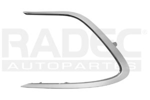 011-3002-25 MOLDURA FASCIA DELANTERA TY CAMRY 21-22 CROMADA SE/LE/XLE L4 4 CILINDROS 2.5L 4 PUERTAS IZQ