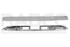 011-3005-03 MOLDURA 5TA PUERTA TY HIACE 06-18 SIN MANIJA CON HOYO PARA LLAVE SIN LUZ DE PLACA CROMADA