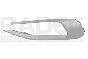 011-3112-40 MOLDURA FASCIA TRASERA VW JETTA 22-24 CROMADA /SPORTLINE/COMFORTLINE L4 4 CILINDROS 1.4L?4 PUERTAS DER