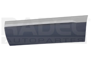 011-3121-03 MOLDURA PUERTA TRASERA VW TOUAREG 16-18 CORRUGADA C/MOLDURA CROMADA TDI/FSI/DISSEL/GASOLINA V6 6 CILINDROS 3.0/3.6L 5 PUERTAS IZQ
