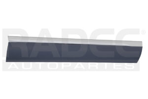 011-3121-04 MOLDURA PUERTA DELANTERA VW TOUAREG 16-18 CORRUGADA C/MOLDURA CROMADA TDI/FSI/DISSEL/GASOLINA V6 6 CILINDROS 3.0/3.6L 5 PUERTAS DER
