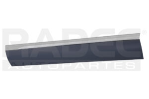 011-3121-05 MOLDURA PUERTA DELANTERA VW TOUAREG 16-18 CORRUGADA C/MOLDURA CROMADA TDI/FSI/DISSEL/GASOLINA V6 6 CILINDROS 3.0/3.6L 5 PUERTAS IZQ