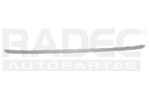 011-3121-08 MOLD FASCIA TRASERA VW TOUAREG 16-18 CROMADA V6 6 CILINDROS 3.0/3.6L 5 PUERTAS SUPERIOR CENTRAL