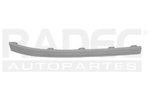 011-3121-10 MOLD FASCIA DELANTERA VW TOUAREG 16-18 CROMADA V6 6 CILINDROS 3.0/3.6L 5 PUERTAS DER