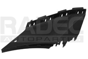 011-3121-18 MOLDURA FASCIA DELANTERA VW TOUAREG 15-18 INFERIOR CORRUGADA TDI/FSI/HYBRID/ DISSEL/GASOLINA V6 6 CILINDROS 3.0/3.6L 5 PUERTAS DER