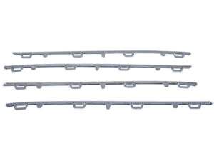 011-3125-06 MOLDURA PARRILLA VW AMAROK 10-13 4 PIEZAS CROMADA ARG