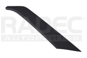 011-3132-11 MOLDURA REJILLA FASCIA DELANTERA VW VENTO 20-21 LINEA NUEVA P/PINTAR STARLINE/COMFORTLINE PLUS/EDICION ESPECIAL/GTI L4 4 CILINDROS 1.6L/1.8L 4 PUERTAS IZQ