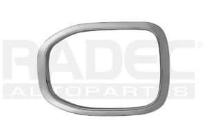 011-3138-00 MOLDURA REJILLA FASCIA DELANTERA VW T-CROSS 20-21 CROMADA HIGLINE L4 4 CILINDROS 1.6L 5 PUERTAS DER