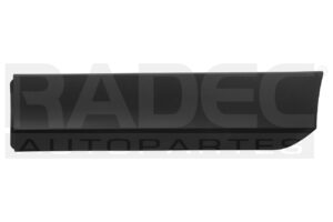 011-3138-04 MOLDURA PUERTA TRASERA VW T-CROSS 20-21 CORRUGADA TRENDLINE/HIGHLINE/COMFORLINE L4 4 CILINDROS 1.6L 5 PUERTAS DER