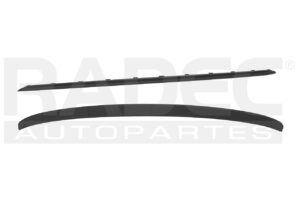 011-3403-06 MOLDURA FASCIA DELANTERA HY SONATA 15-17 EX/LIMITED/SPORT/GLS L4 4 CILINDROS 2.0/2.4L 4 PUERTAS