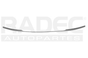 011-3502-02 MOLDURA FASCIA DELANTERA KI SPORTAGE 20-22 LX/EX/SXL CROMADA L4 4 CILINDROS 2.0/2.4L 5 PUERTAS