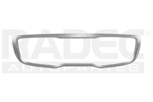 011-3510-00 MOLDURA PARRILLA KI SEDONA 19-20 CROMADA LX/EX/EX PACKSXL V6 6 CILINDROS 3.3L 5 PUERTAS