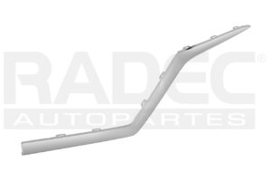 011-5501-03 MOLDURA FASCIA DELANTERA MG MG5 21-22 CROMADA EXCITE/STYLE/ELEGANCE L4 4 CILINDROS 1.5L 4 PUERTAS IZQ