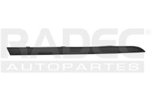 011-5501-04 MOLDURA FASCIA DELANTERA MG MG5 21-23 NEGRA EXCITE/STYLE/ELEGANCE L4 4 CILINDROS 1.5L 4 PUERTAS DER