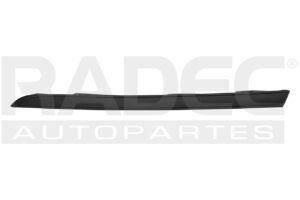011-5501-05 MOLDURA FASCIA DELANTERA MG MG5 21-23 NEGRA EXCITE/STYLE/ELEGANCE L4 4 CILINDROS 1.5L 4 PUERTAS IZQ