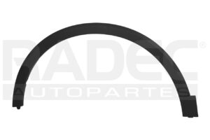 011-5502-03 MOLDURA ARCO DELANTERA MG ZS 21-23 CORRUGADA EXCITE/STYLE L4 4 CILINDROS 1.5L 5 PUERTAS IZQ