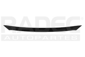 011-5502-10 MOLDURA COFRE MG ZS 21-23 CROMADA EXCITE/STYLE L4 4 CILINDROS 1.5L 5 PUERTAS