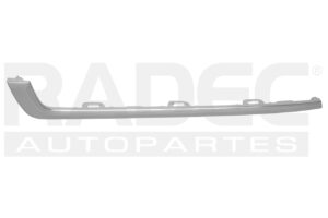 011-5504-08 MOLDURA FASCIA TRASERA MG RX8 22-24 CROMADA ELEGANCE/LT L4 4 CILINDROS 1.3/2.0L 5 PUERTAS DER