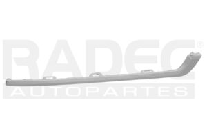 011-5504-09 MOLDURA FASCIA TRASERA MG RX8 22-24 CROMADA ELEGANCE/LT L4 4 CILINDROS 1.3/2.0L 5 PUERTAS IZQ