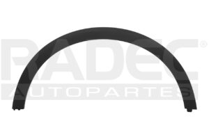 011-5505-06 MOLDURA SALPICADERA DELANTERA MG RX5 24 ELEGANCE/EXCITE L4 4 CILINDROS 1.5 L 5 PUERTAS CORRUGADA DER
