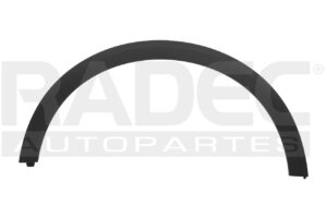 011-5505-07 MOLDURA SALPICADERA DELANTERA MG RX5 24 ELEGANCE/EXCITE L4 4 CILINDROS 1.5 L 5 PUERTAS CORRUGADA IZQ
