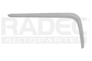 011-5600-03 MOLDURA REJILLA FASCIA DELANTERA JC FRISON 20-21 CROMADA T6 L4 4 CILINDROS 2.0L 4 PUERTAS IZQ
