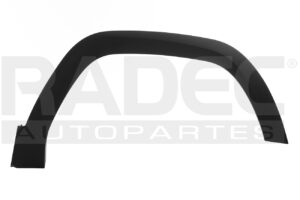 011-5602-02 MOLDURA SALPICADERA DELANTERA JC SEI 4 PRO 21-23 CORRUGADA CONFORT/ACTIVE/CONNECT L4 4 CILINDROS 1.5/1.6L 5 PUERTAS DER