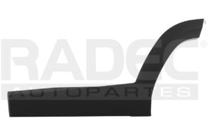 011-5602-05 MOLDURA PUERTA TRASERA JC SEI 4 PRO 21-23 CORRUGADA CONFORT/ACTIVE/CONNECT L4 4 CILINDROS 1.5/1.6L 5 PUERTAS INFERIOR IZQ