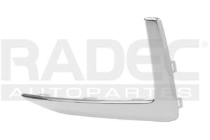 011-5602-11 MOLDURA FASCIA DELANTERA JC SEI 4 PRO 21-23 CROMADA CONFORT/ACTIVE/CONNECT L4 4 CILINDROS 1.5/1.6L 5 PUERTAS IZQ