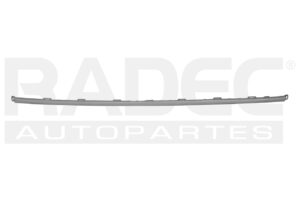 011-5702-05 MOLDURA FASCIA TRASERA CH TIGGO 7 PRO 23-24 PLATA COMFORT/PREMIUM/LUXURY L4 4 CILINDROS 1.5L 5 PUERTAS CENTRAL