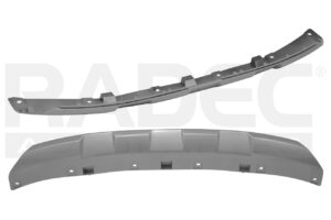 011-5703-02 MOLDURA FASCIA DELANTERA CH TIGGO 4 PRO 23-24 PLATA COMFORT/PREMIUM/LUXURY L4 4 CILINDROS 1.5L 5 PUERTAS