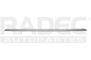 011-5705-00 MOLDURA FASCIA DELANTERA CH TIGGO 2 PRO 23-24 CROMADA COMFORT/LUXURY L3 3 CILINDROS 1.0L 5 PUERTAS CENTRAL