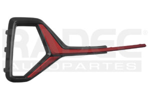 011-6001-00 MOLDURA FASCIA DELANTERA CA CS35 PLUS 22-23 F/ROJO TURBO LUXURY/TURBO PREMIUM L4 4 CILINDROS 1.4L 5 PUERTAS DER