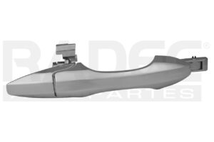 012-0102-06 MANIJA EXTERIOR AC MDX DELANTERA/TRASERA 07-13 5 PUERTAS CROMADA SIN HOYO PARA LLAVE PLASTICO TW DER