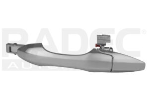 012-0102-09 MANIJA EXTERIOR AC MDX TRASERA 07-13 5 PUERTAS CROMADA PLASTICO TW IZQ