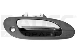 012-0105-04 MANIJA EXTERIOR AC TL 99-03 CON HOYO PARA LLAVE CROMADA/NEGRA DELANTERA DER