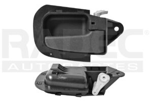 012-0307-04 MANIJA INTERIOR BW Z3 96-02 CORRUGADA NEGRA PLASTICO DELANTERA DER