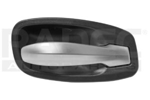 012-0315-00 MANIJA INTERIOR BW SERIE 5 08-10 NEGRO/PLATA PLASTICO DELANTERA DER