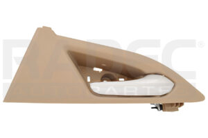 012-0503-16 MANIJA INTERIOR CD CTS 4P SEDAN 08-13 BEIGE/CROMADA PLASTICO TRASERA DER