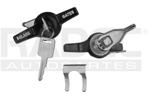 012-0605-22 MANIJA EXTERIOR CV BLAZER (S10) 82-94 LISA NEGRA ZINC 5TA PUERTA MNJ