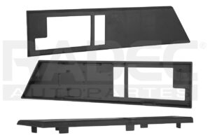 012-0615-C1 MANIJA INTERIOR CV CHEYENNE 88-94 BISEL MANUAL NEGRO PLASTICO DELANTERA IZQ