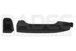 012-0616-42 MANIJA EXTERIOR CV COLORADO DELANTERA 16-18/GM CANYON DELANTERA 16-17 2 Y 4 PUERTAS NEGRA SIN HOYO PARA LLAVE LISA PARA PINTAR PLASTICO TW DER