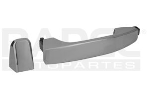 012-0616-44 MANIJA EXTERIOR CV COLORADO DELANTERA 16-18/GM CANYON DELANTERA 16-17 2 Y 4 PUERTAS CROMADA SIN HOYO PARA LLAVE PLASTICO TW DER